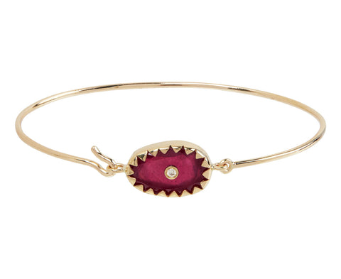 Pascale Monvoisin Ruby and Diamond Orso N°1 Bracelet
