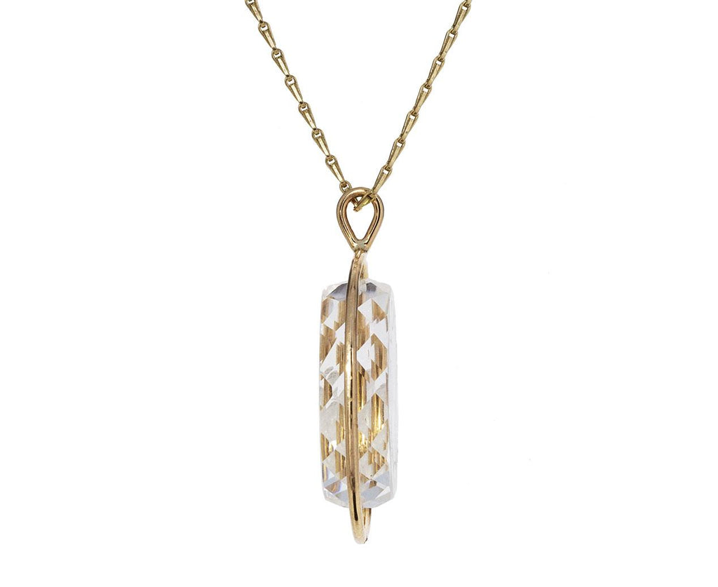 L'amour Carved Crystal Necklace - TWISTonline 
