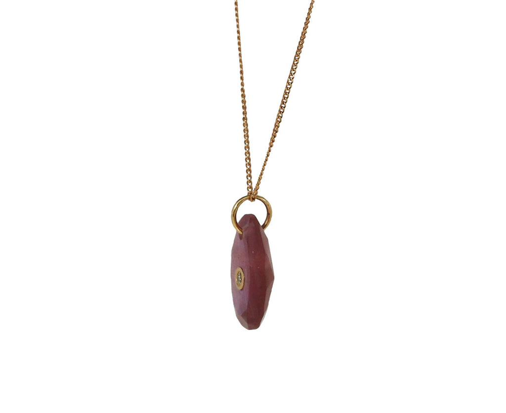 Ruby and Diamond Orso N°1 Necklace