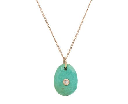 Turquoise and Diamond Orso Nº1 Necklace - TWISTonline 