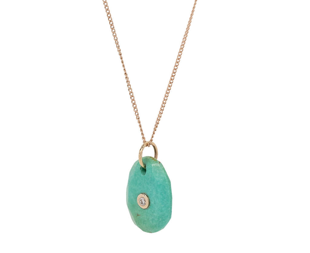 Turquoise and Diamond Orso Nº1 Necklace