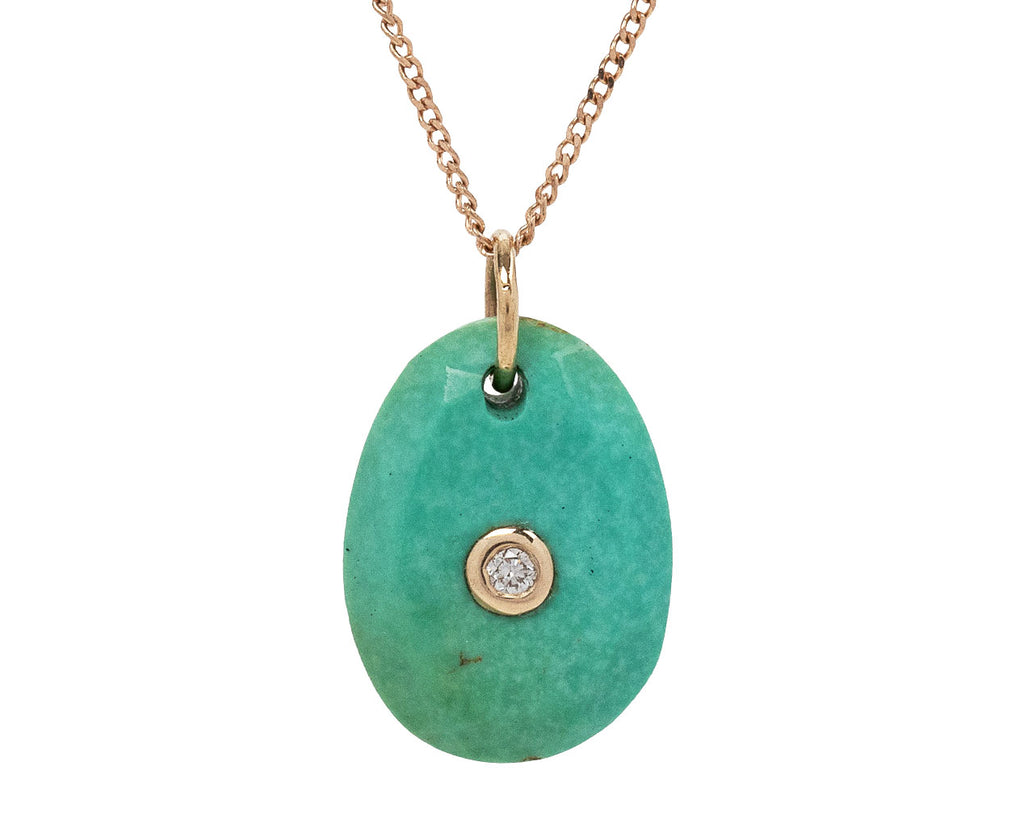 Turquoise and Diamond Orso Nº1 Necklace