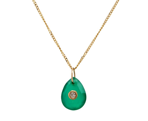 Pascale Monvoisin Green Onyx Orso Ras du Cou Necklace