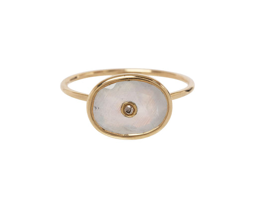 Pascale Monvoisin Rainbow Moonstone Orso Ring