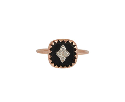 Black Pierrot Ring - TWISTonline 