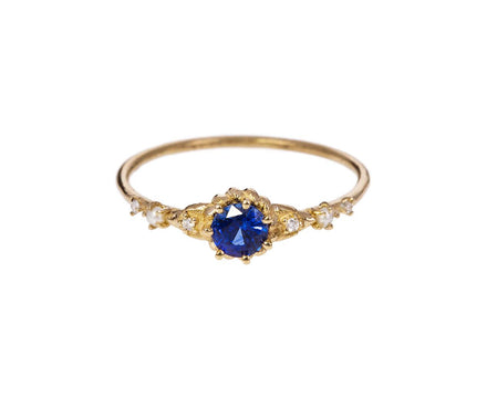 Clara's Dream Ring with Sapphire, Pearls and Diamonds - TWISTonline 