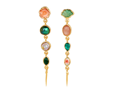 Grainne Morton Four Vintage Charm Victorian Drop Earrings