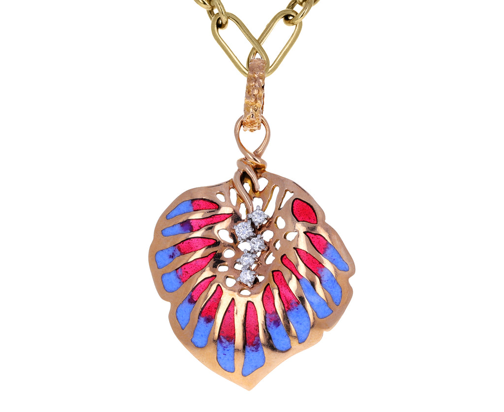 Federica Rettore Orticola Enamel and Diamond Charm ONLY