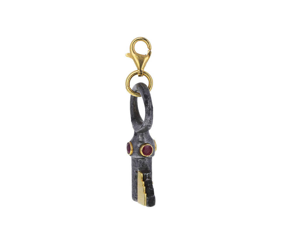 Elena Votsi Ruby Key To My Heart Charm ONLY