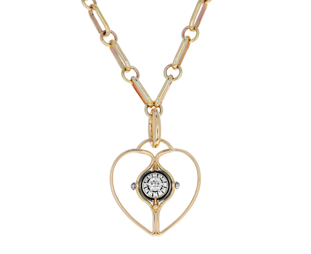 Elie Top Diamond Mira Heart Charm ONLY