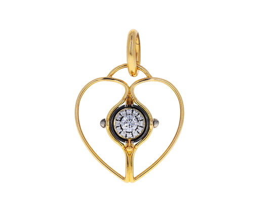 Elie Top Diamond Mira Heart Charm ONLY