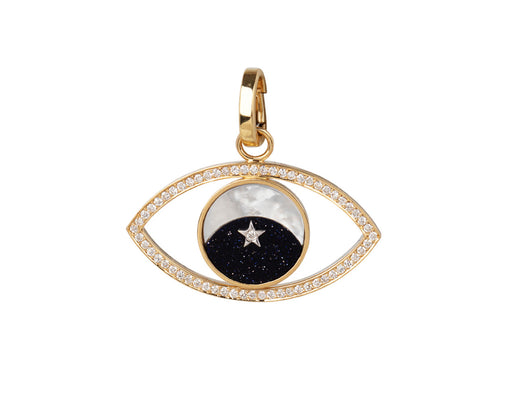 Anna Maccieri Rossi Diamond Evil Eye Charm ONLY