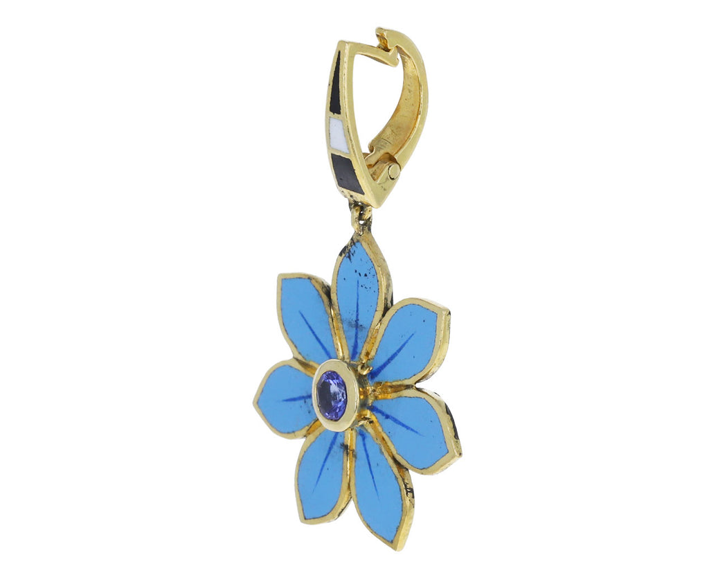 Holly Dyment Blue Flower Charm Pendant ONLY