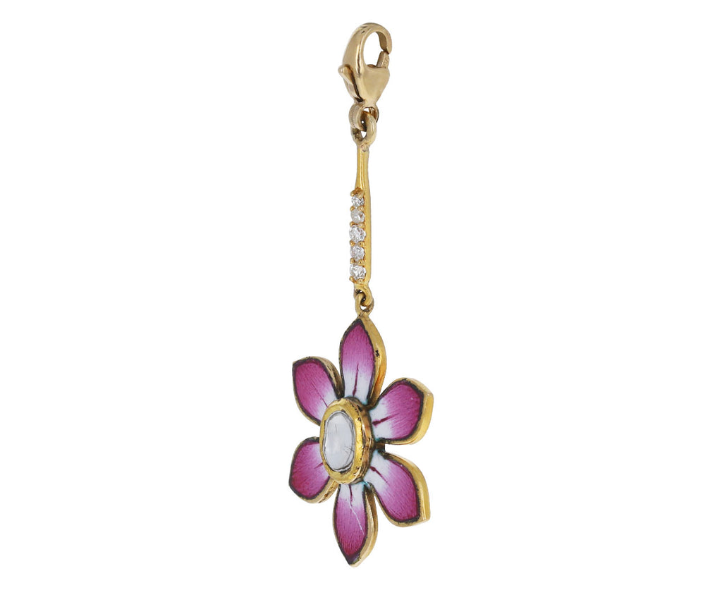 Holly Dyment Pink Flower Charm Pendant ONLY