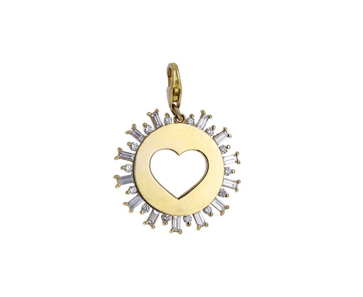 Nancy Newberg Diamond Heart Charm ONLY
