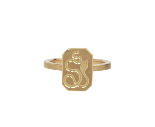 Diamond Serpent Tableau Ring