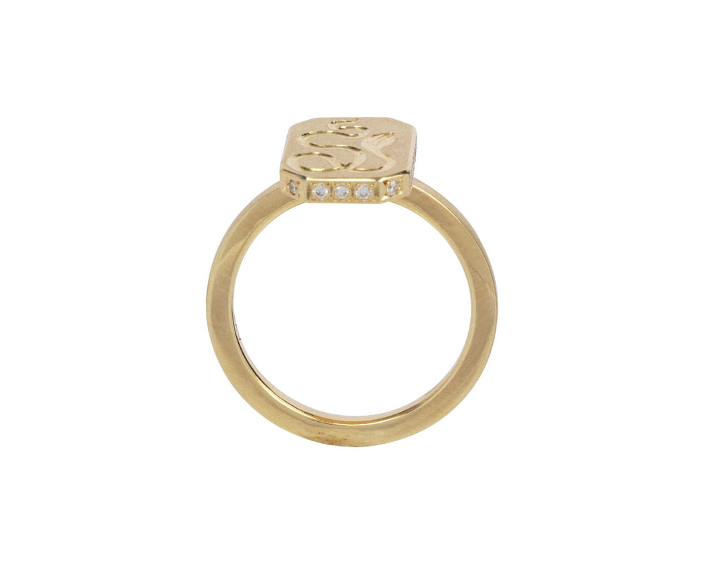Diamond Serpent Tableau Ring