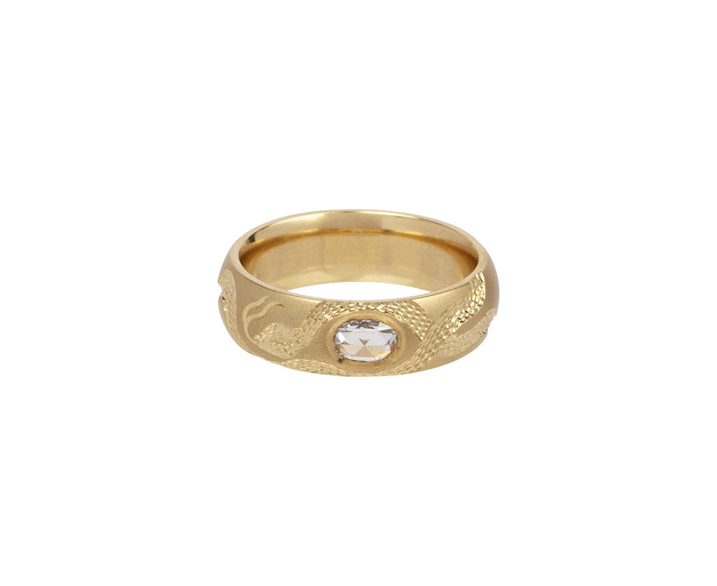 Diamond Orphic Egg Ring