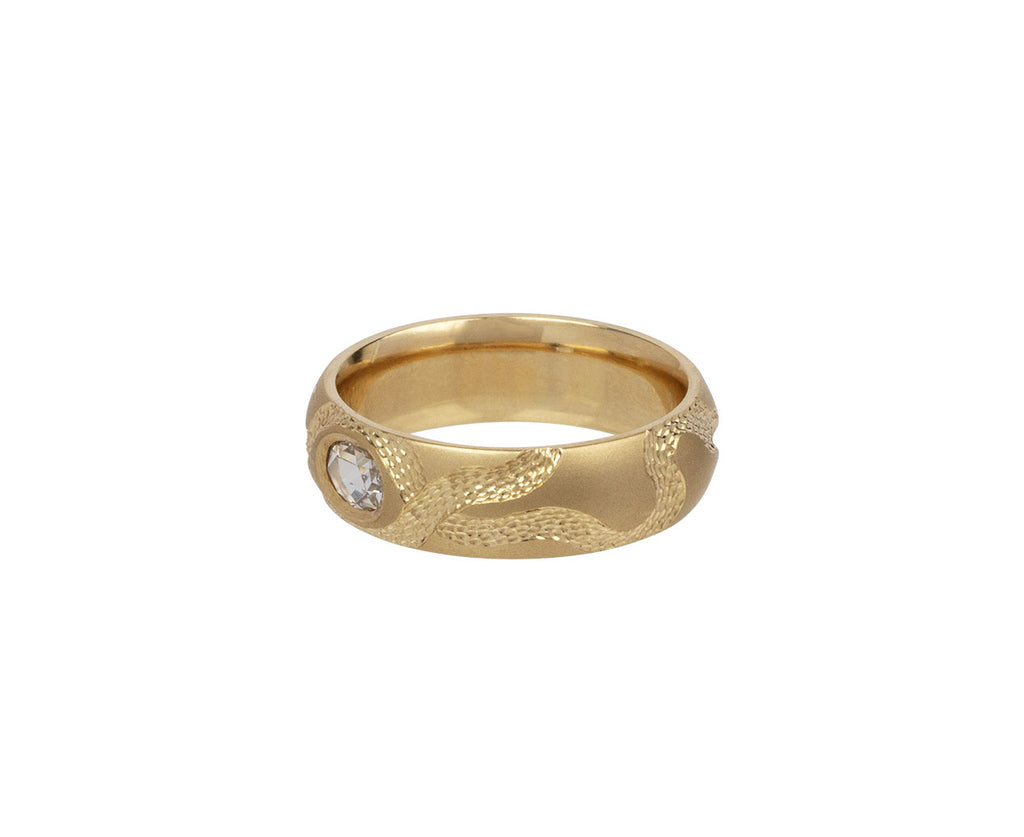 Diamond Orphic Egg Ring