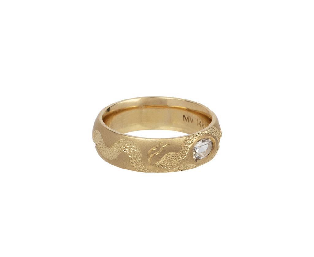 Diamond Orphic Egg Ring
