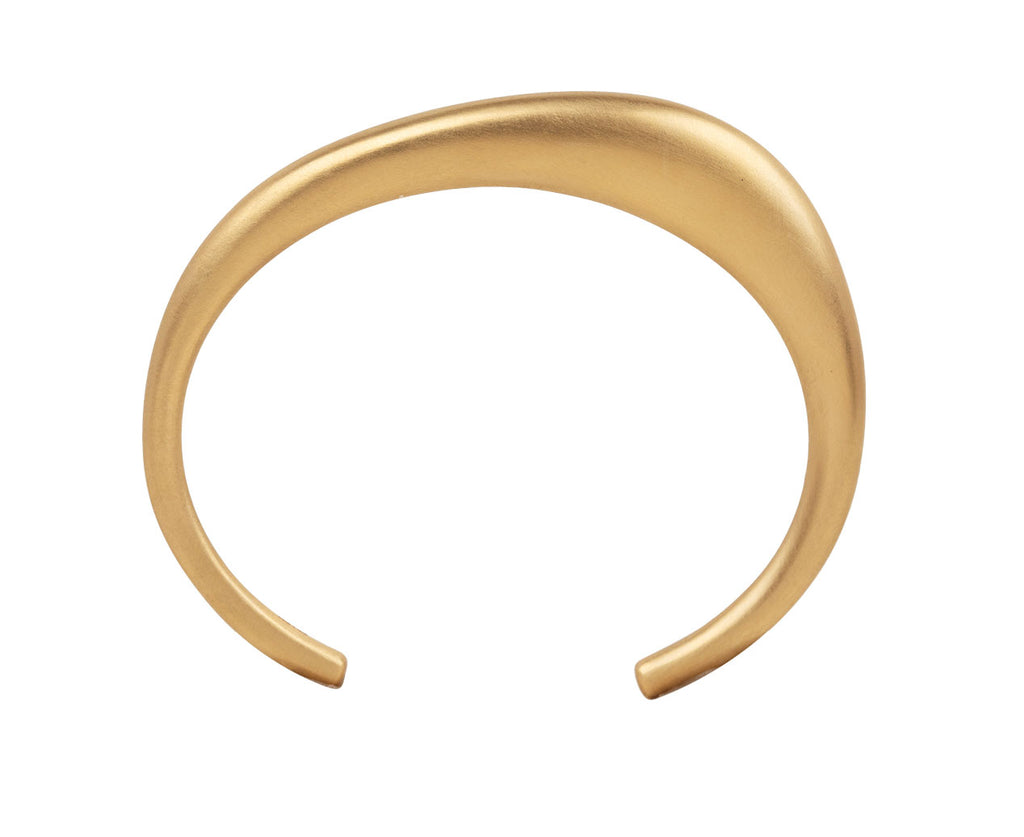 Nada Ghazal Small Urban Pure Cuff Bracelet Top View