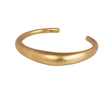 Nada Ghazal Big Urban Pure Cuff Bracelet Side View