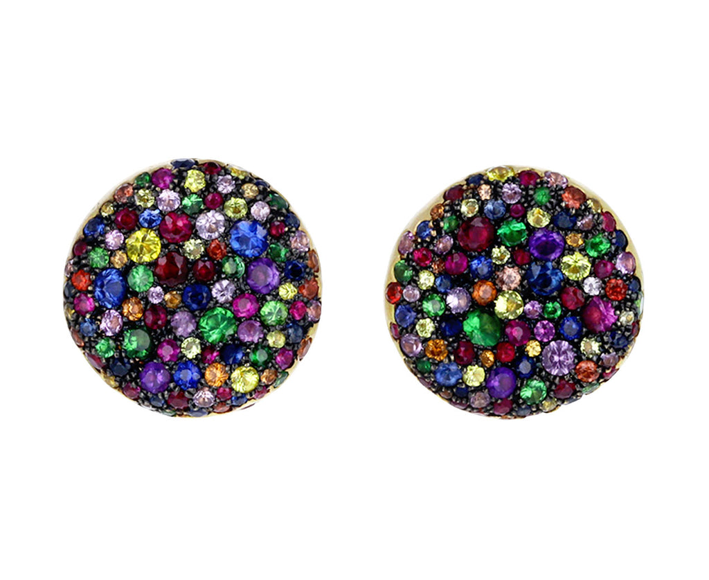 Rainbow Sapphire Bonbon Earrings