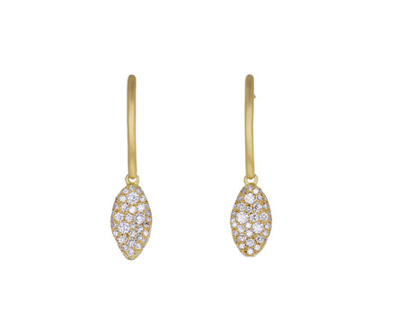 Diamond Baby Malak Marquise Drop Earrings