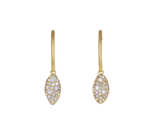 Diamond Baby Malak Marquise Drop Earrings