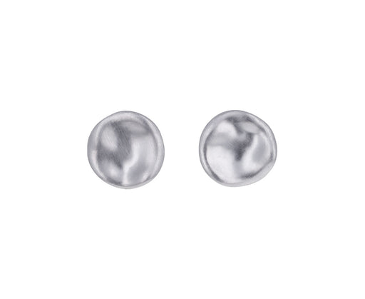 White Gold Mini Baby Malak Stud Earrings