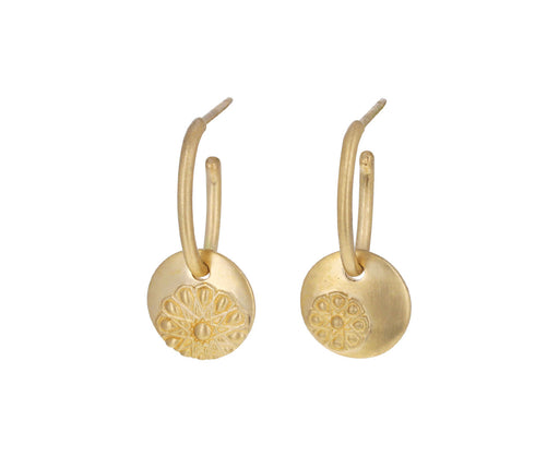 Gold Glory Drop Earrings