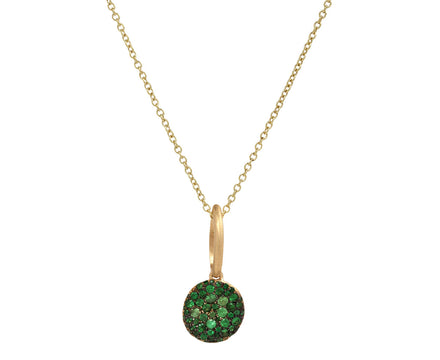 Nada Ghazal Tsavorite Baby Malak Bonbon Pendant Necklace
