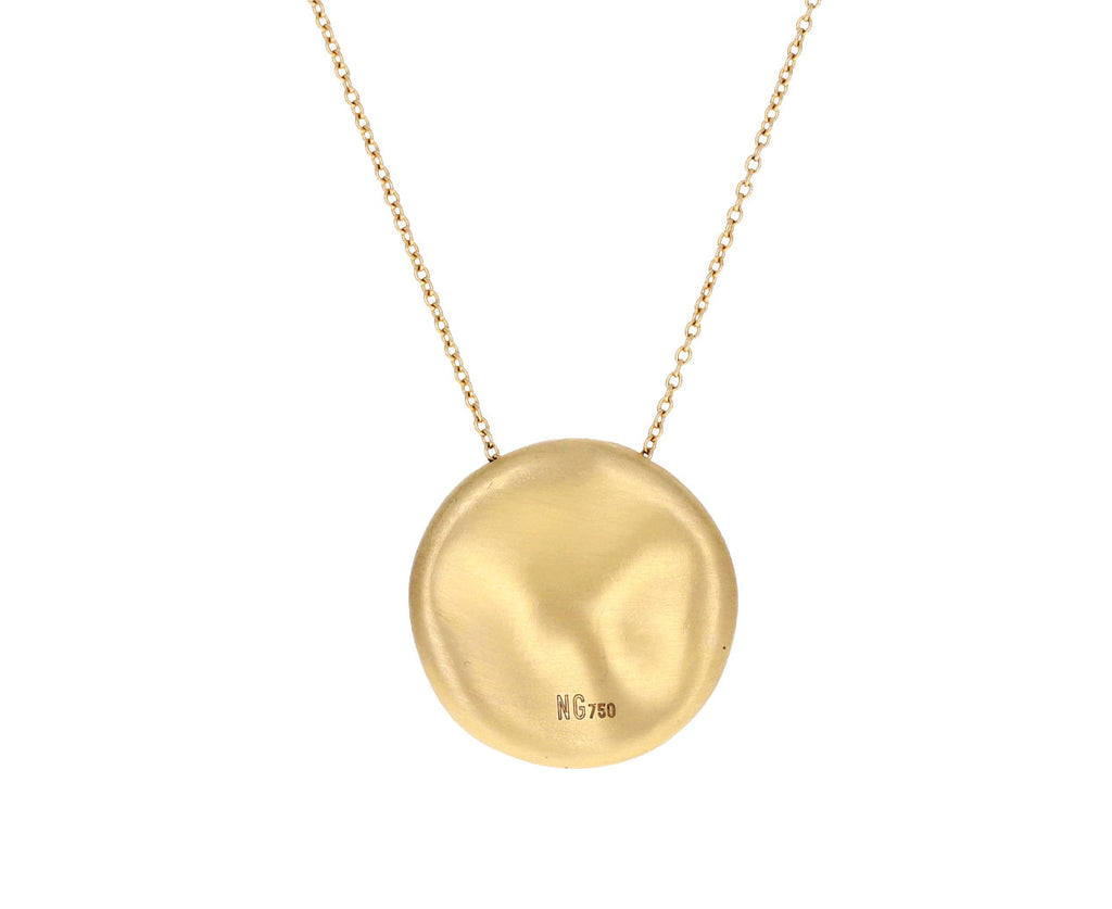 Champagne Diamond Winter Storm Pendant Necklace