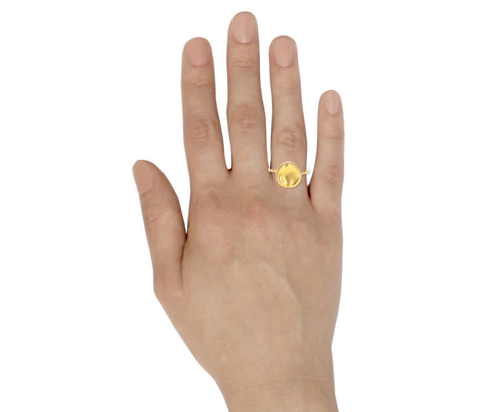 Small Baby Malak Flourish Ring