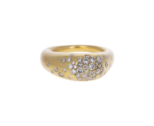 Champagne Diamond Urban Color Ring