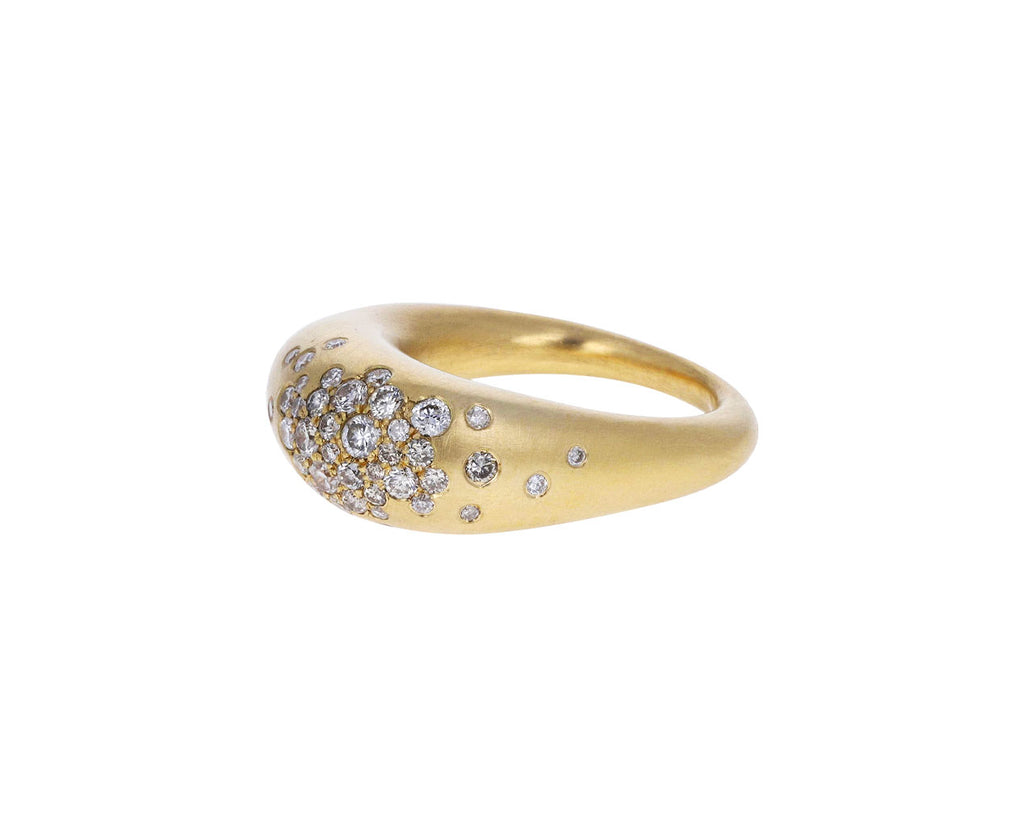 Champagne Diamond Urban Color Ring