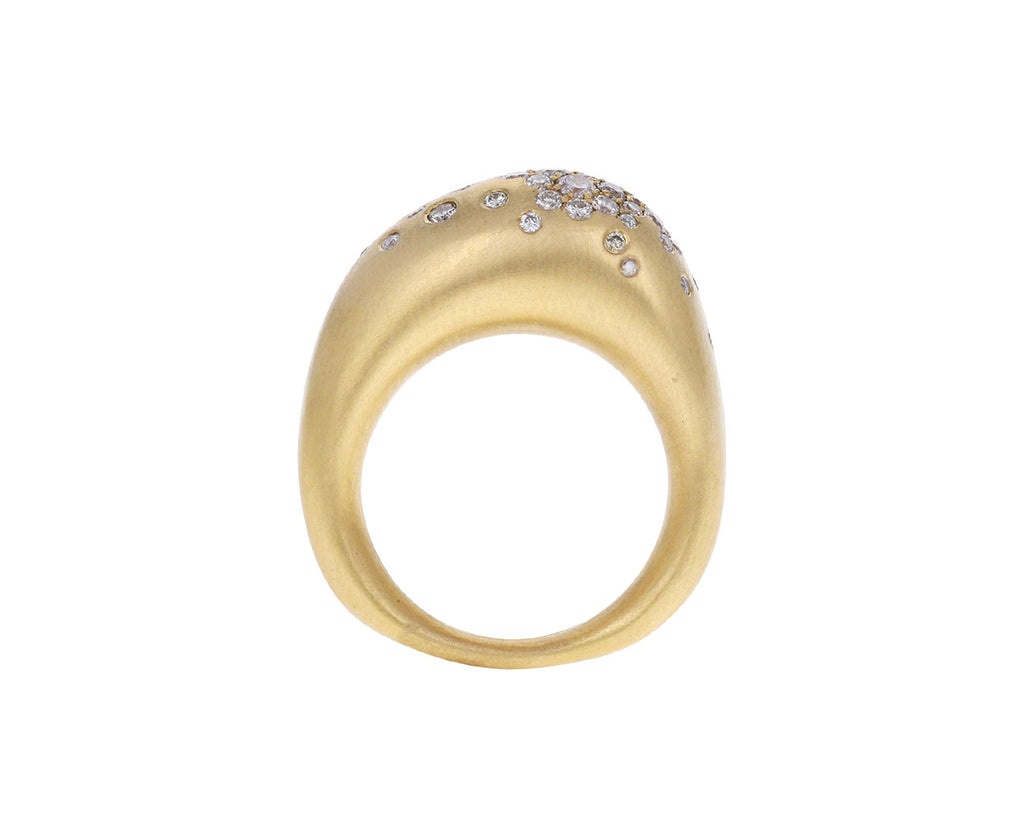 Champagne Diamond Urban Color Ring
