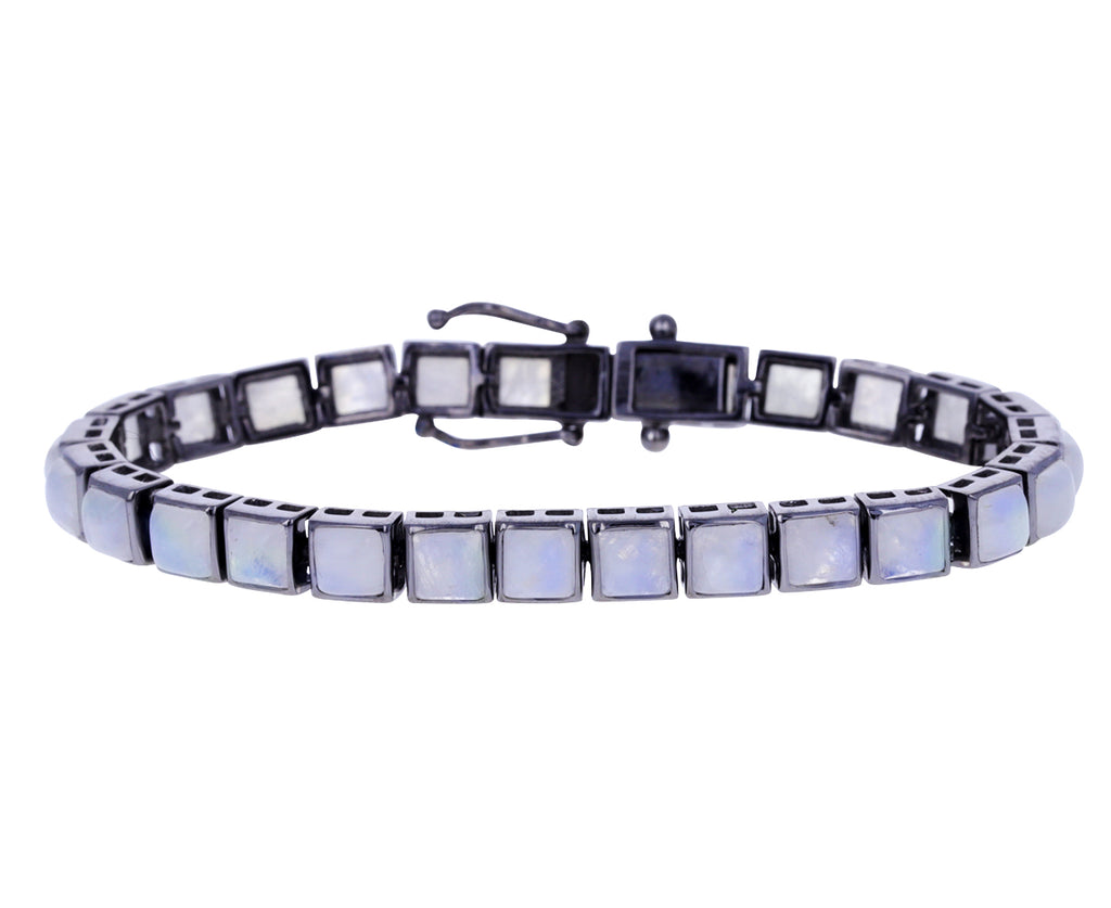 Rainbow Moonstone Tennis Bracelet