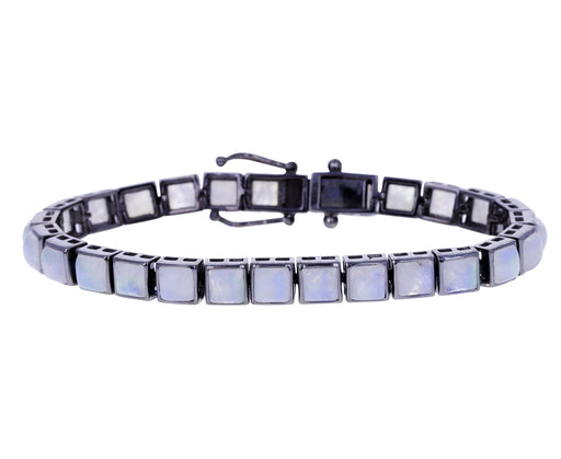 Rainbow Moonstone Tennis Bracelet - TWISTonline 