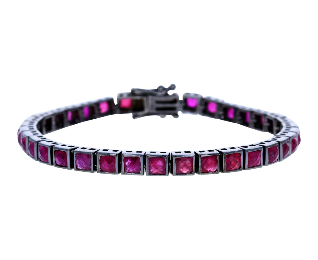 Ruby Tennis Bracelet - TWISTonline 