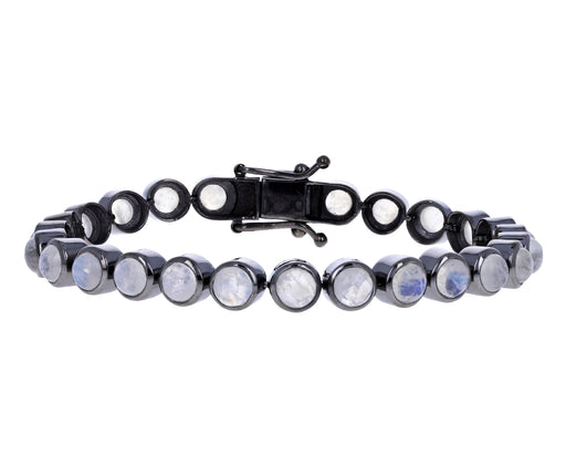 Moonstone Dot Tennis Bracelet - TWISTonline 