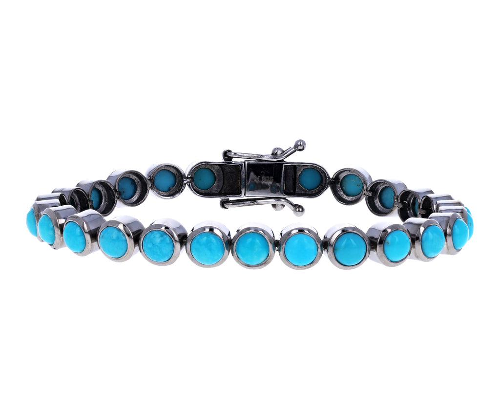 Dot Turquoise Tennis Bracelet