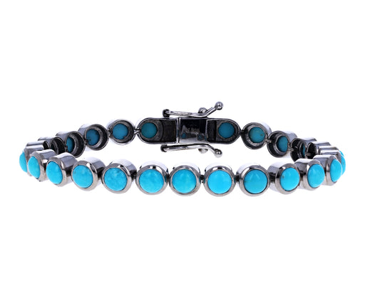 Dot Turquoise Tennis Bracelet