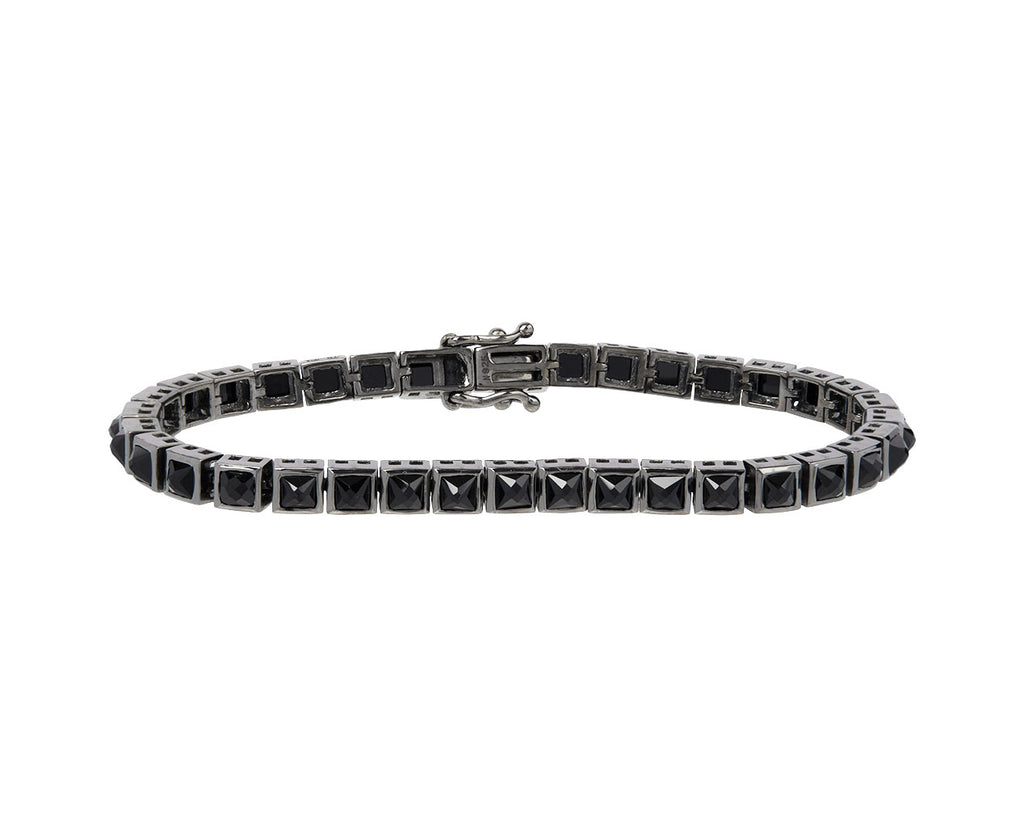 Black Spinel Tennis Bracelet - TWISTonline 