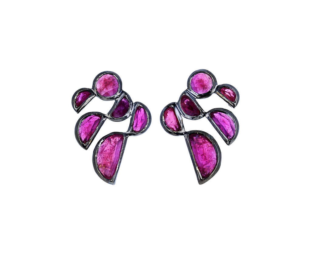 Ruby Prawn Earrings