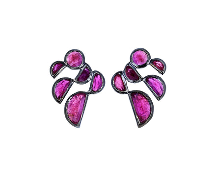 Ruby Prawn Earrings