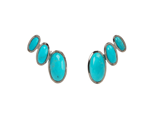 Turquoise Taper Earrings