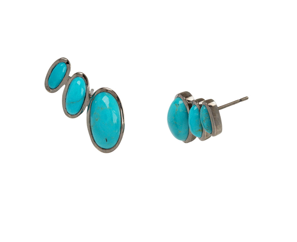 Turquoise Taper Earrings