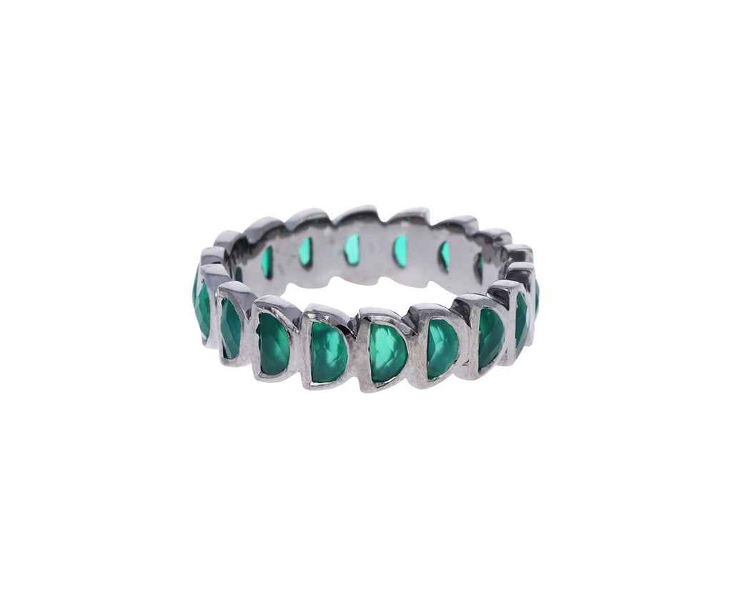 Green Onyx Worm Band