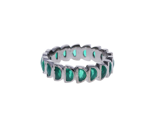 Green Onyx Worm Band